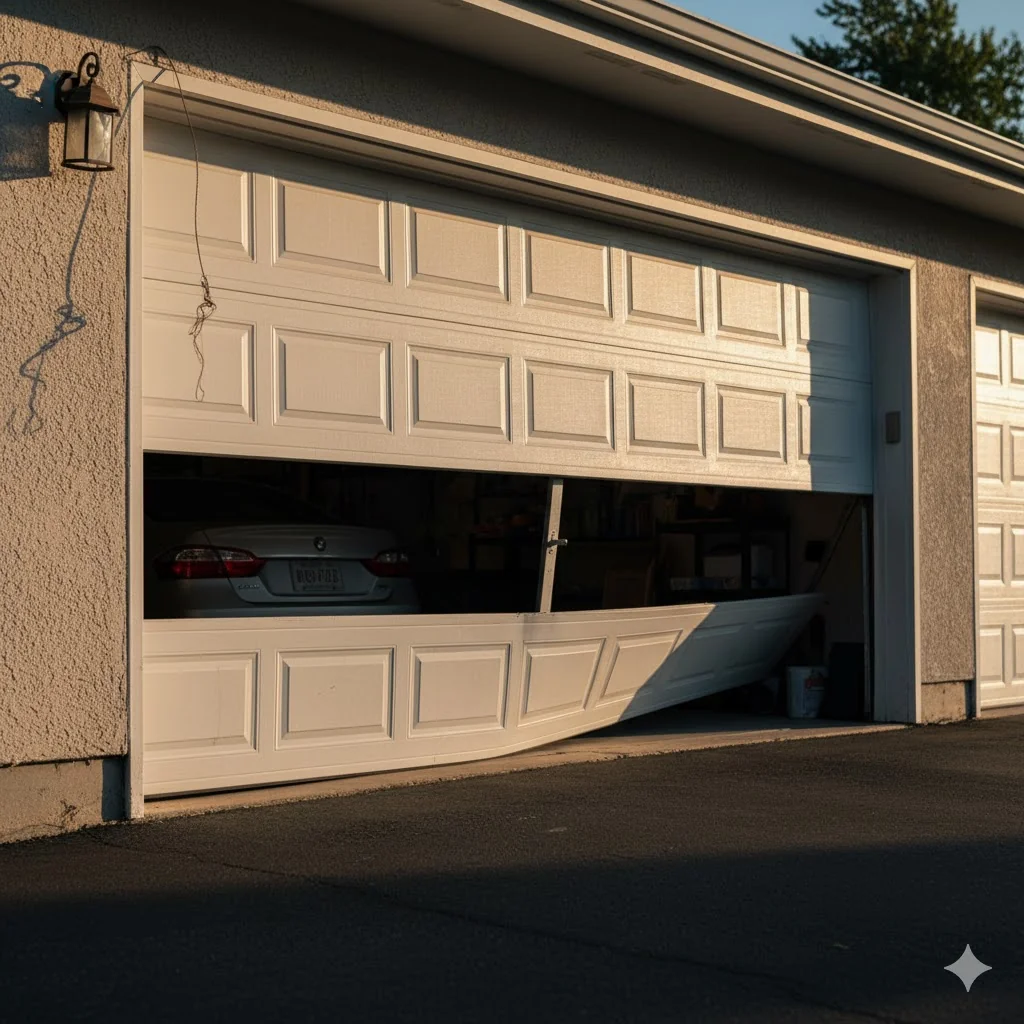 Professional garage door installation