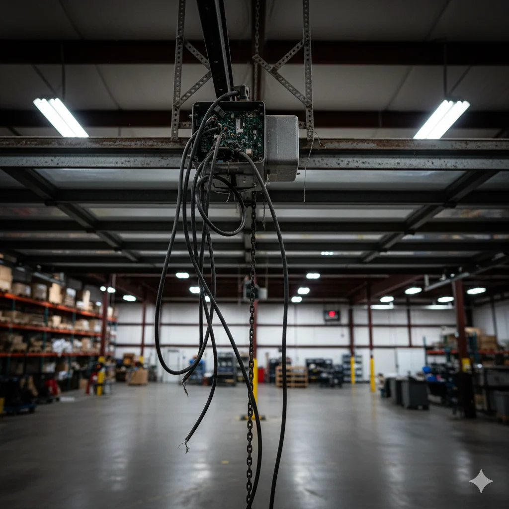 Terrell Garage Door Center team working on garage door installation
