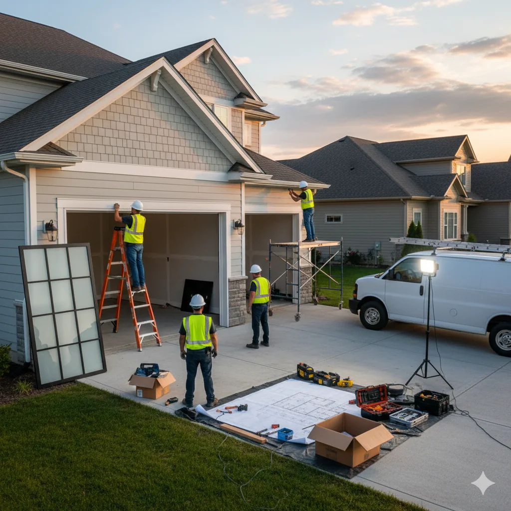 Professional Garage Door Installation in Terrell, TX and DFW Area